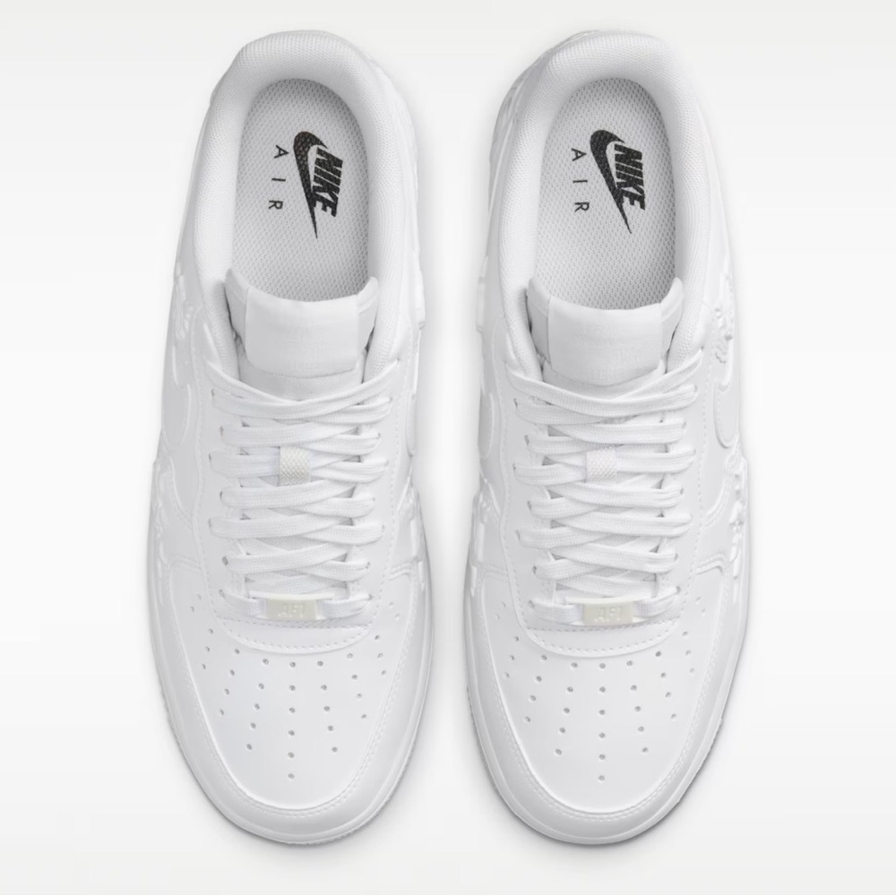 NAF White Women's Sneakers size 8.5 New with a box - Picture 3 of 11